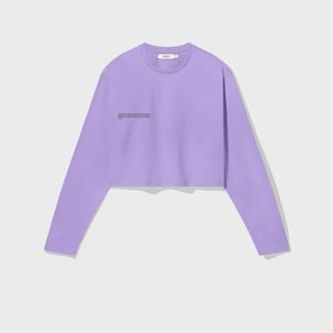 💜Pangaia Long Sleeve Crop Top💜